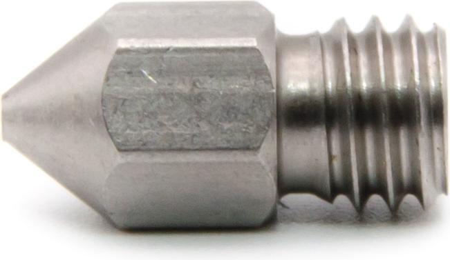 Actual product image Purecrea 0.8mm Nozzle MK8 Stainless Steel (Blast pipe)
