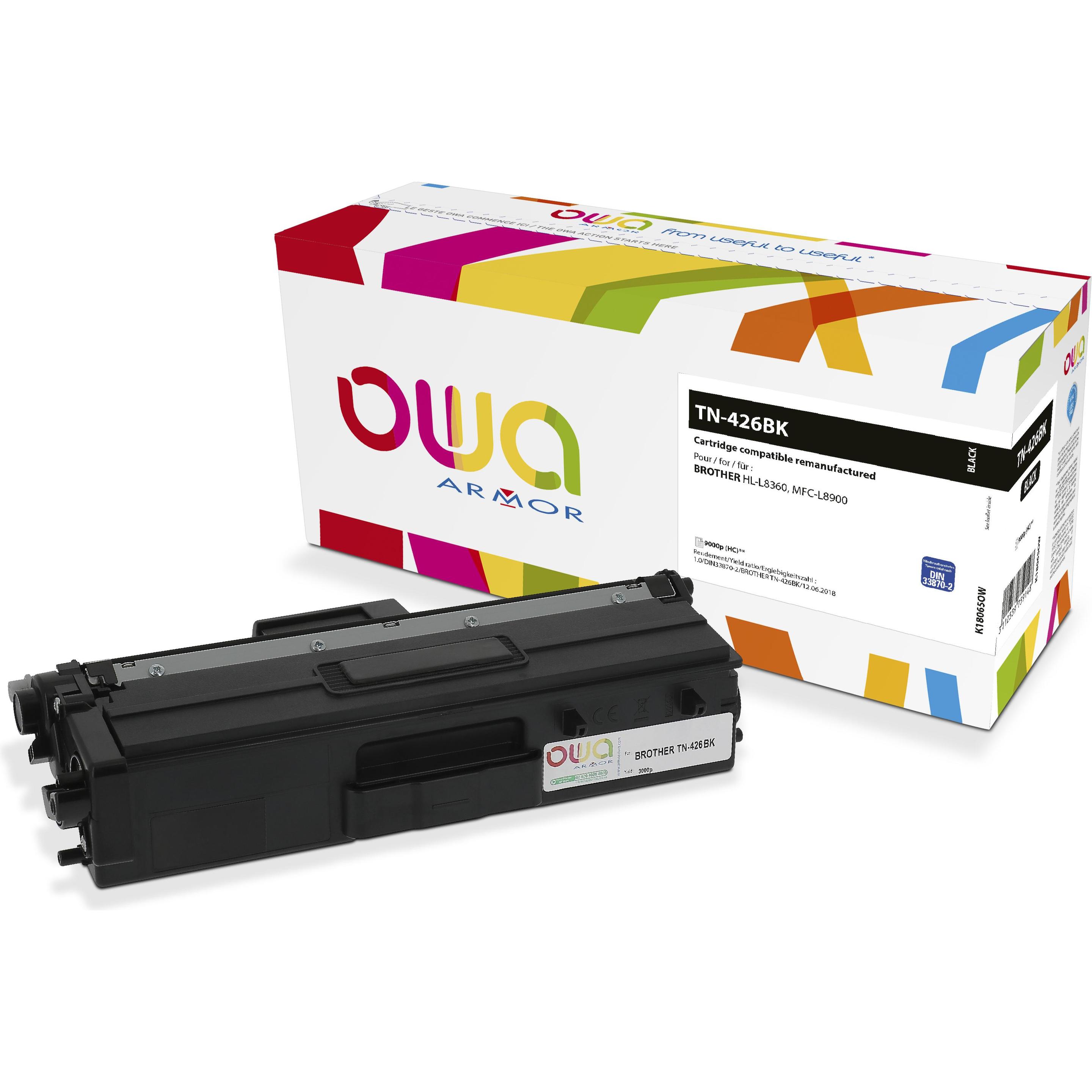 Armor OWA, Toner, K18065OW - 9000 Seiten - Schwarz - 1 Stück(e) (BK)
