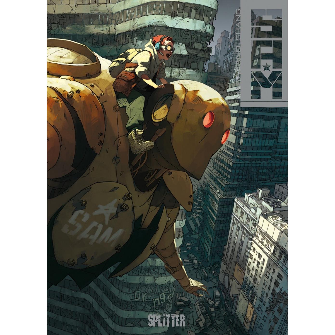 S.A.M. 02. Roboterjäger, Belletristik von Richard Marazano