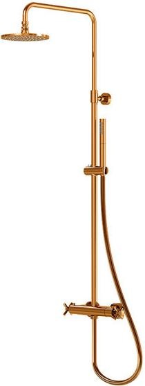 Steinberg 250 series shower system, with thermostatic mixer, Easy Clean, 2502721