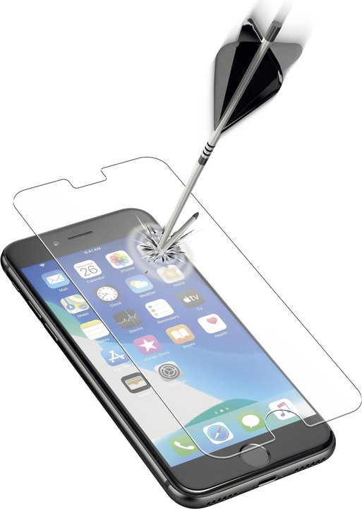Actual product image Cellularline Impact Glass - iPhone SE (2020) (1 Piece, Apple iPhone 6s, Apple iPhone SE (2nd Gen), Apple iPhone SE (3rd Gen), Apple iPhone 8, Apple iPhone 7, Apple iPhone 6)