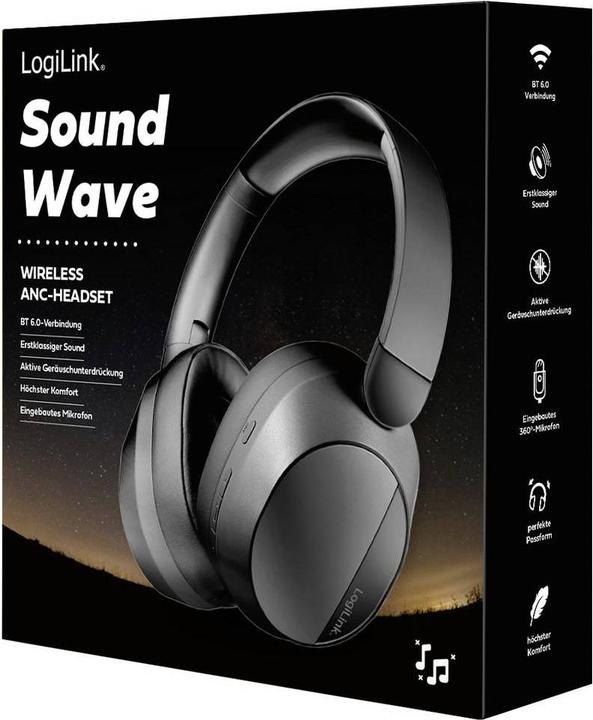 Actual product image LogiLink Prüfen (ANC, 15 h, Wireless)