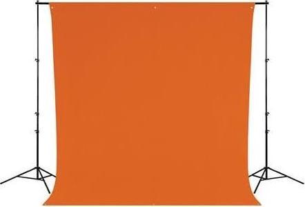 Actual product image Westcott X Drop Wrinkle Resistant Backdrop Tijger Oranje Sweep (5' x 12') (365.80 cm, 150 cm)