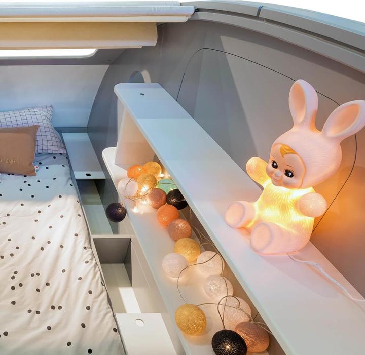 Image du produit Mathy by Bols Caravane Lit Caravane avec attelage et coffre
