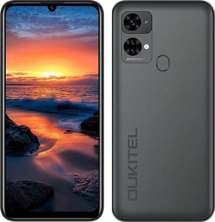 Actual product image Oukitel C33 (256 GB, Black, 6.80", Hybrid Dual SIM, 4G)