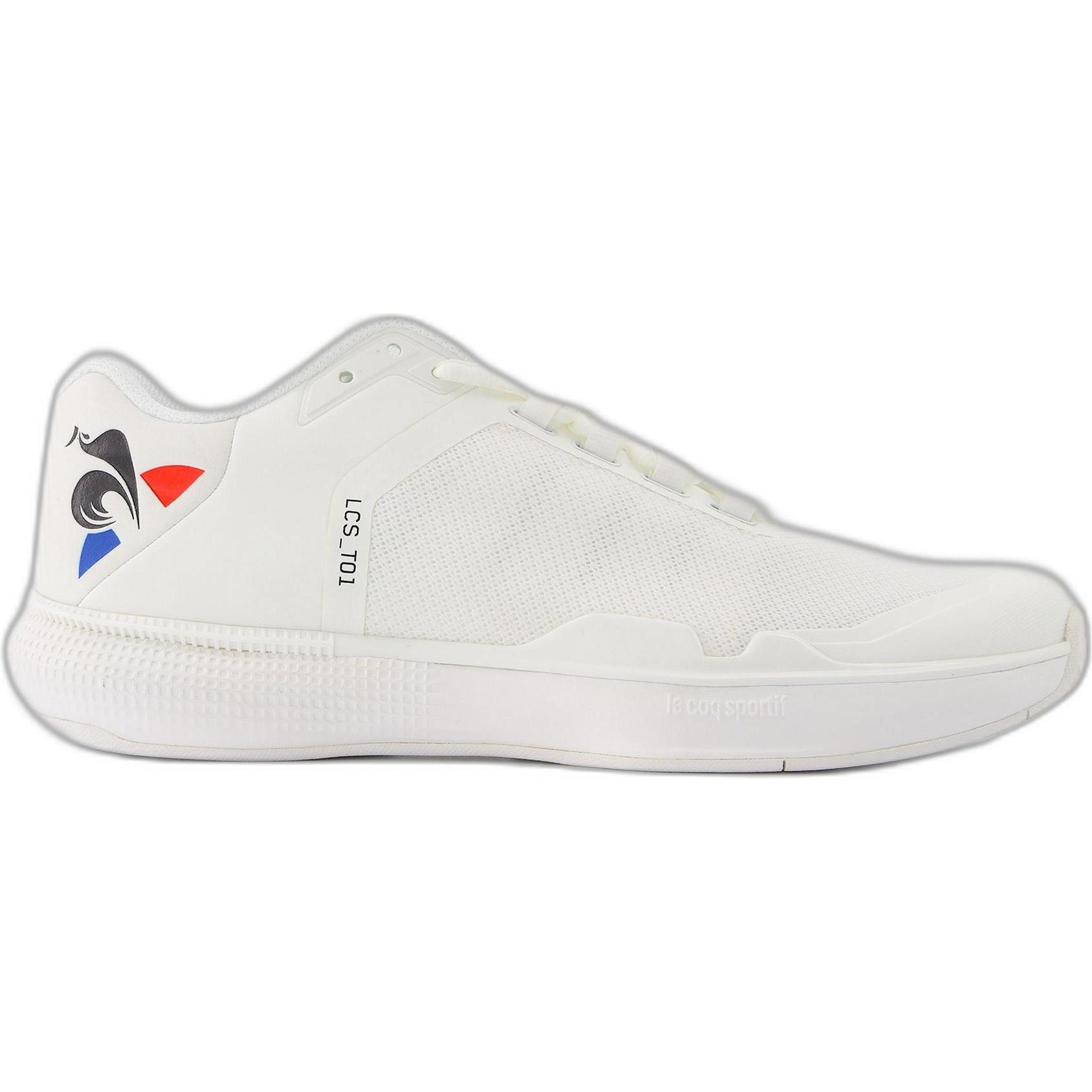Le Coq Sportif, Herren, Sneaker, sneakers futur lcs t01 grass, Weiss, (46)