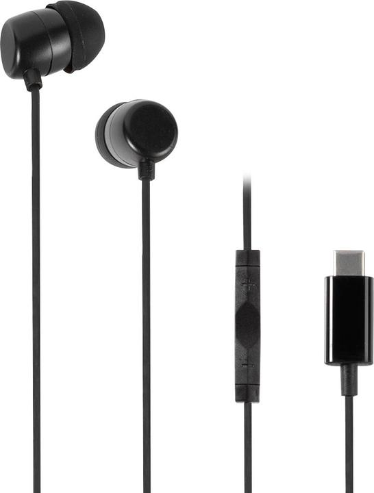 Vivanco WEVVSP10USBC-BK Headset Wired In-ear Calls/Music USB Type-C Black (No noise cancellation, Cable)