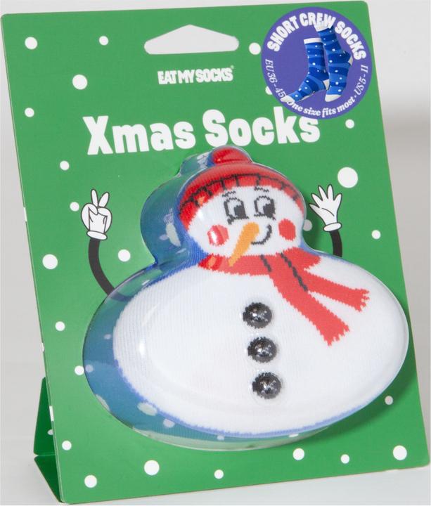 Produktbild Eat My Socks Xmas Snowman - Socken (One Size)