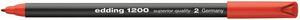 Actual product image Edding Fibre pen 1200 colourpen (Red, 1 x)