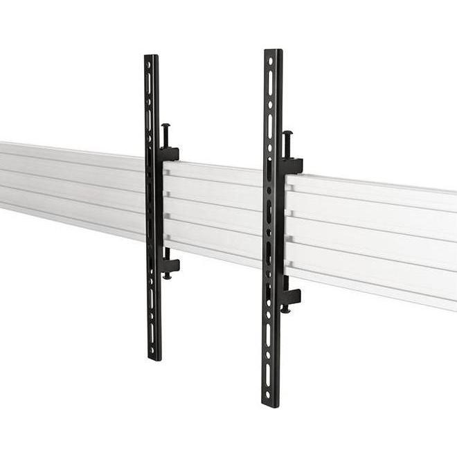 b-tech BT8390-VESA400F - Flachbildschirm-Montagearm - Schwarz - 70 kg - Schiene - 177,8 (Diverse), TV Zubehör, Schwarz