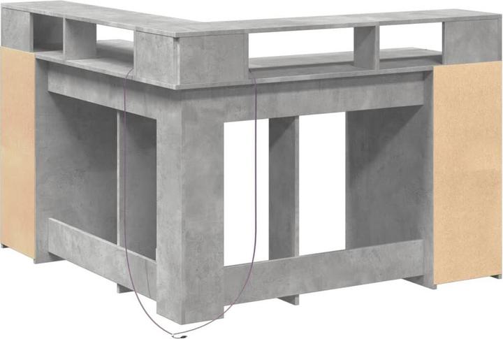 Produktbild vidaXL Schreibtisch (130 x 130 x 91 cm)