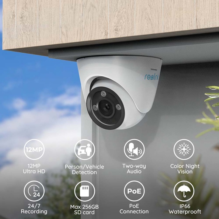 Actual product image Reolink RLC-1224A (4512 x 2512 Pixels)