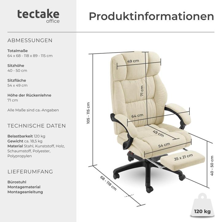 Produktbild tectake Jillien