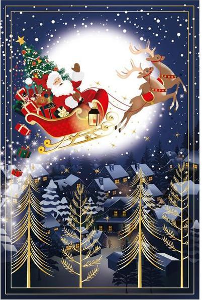 Produktbild Card Group Flying Rudolf