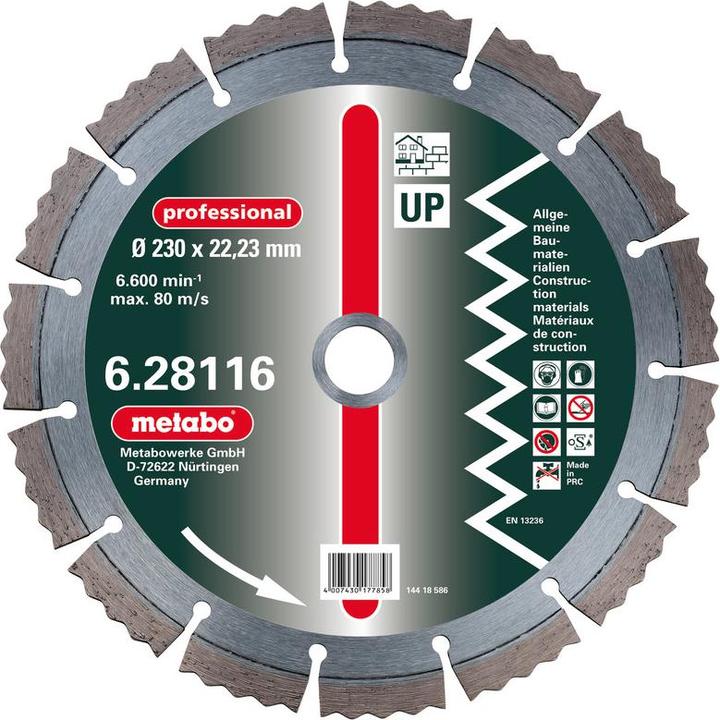 Produktbild Metabo DiamantTrennscheibe