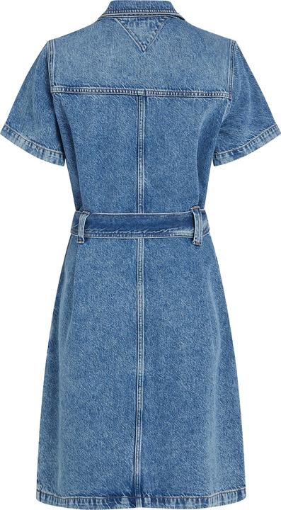 Actual product image Tommy Hilfiger Authentic Original Durable Denim Knee Strap Dress (42)