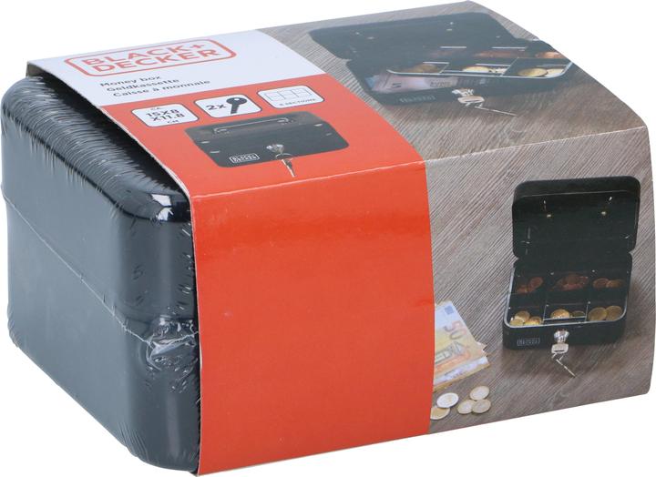 Actual product image Black & Decker Money box 6 trays divisions