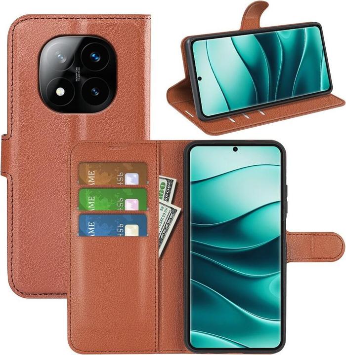 Actual product image Cover-Discount Xiaomi Redmi Note 14 Pro+ 5G - Leder Etui Hülle (Xiaomi Redmi Note 14 Pro+ 5G)