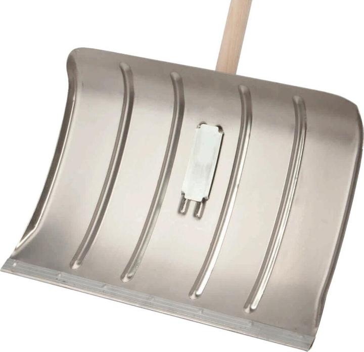 Produktbild Freund Victoria Schneeräumer, aus Aluminium in silber, Stiel aus Holz, Arbeitsbreite 50 cm, mit Aluminium-Profilk...