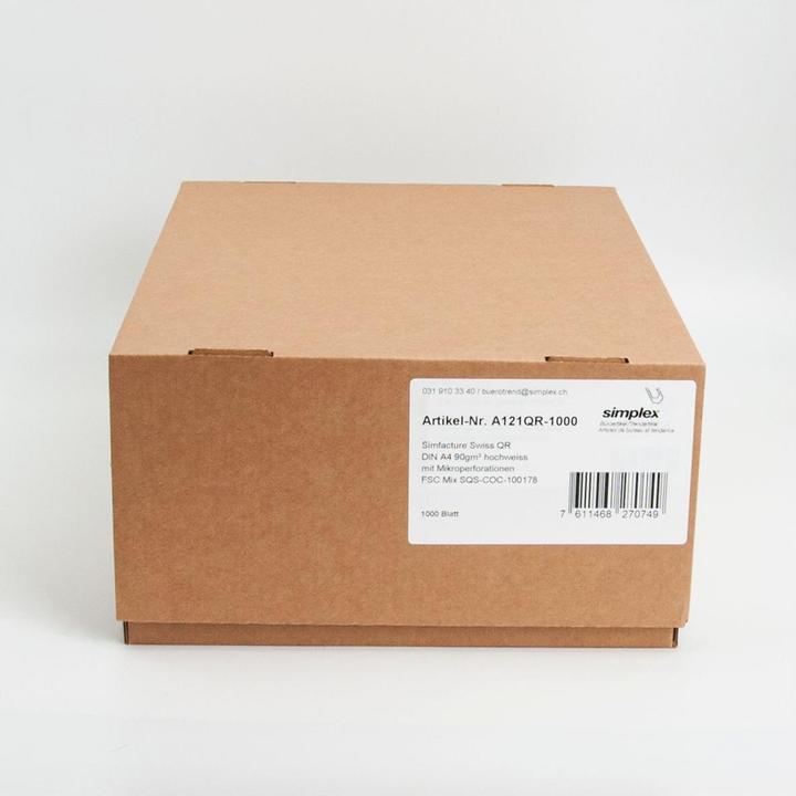 Produktbild Simplex Simfacture - Swiss QR (1000 x)