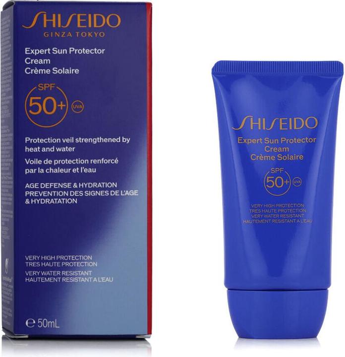 Actual product image Shiseido Expert Sun (Sun cream face, SPF 50+, 50 ml)