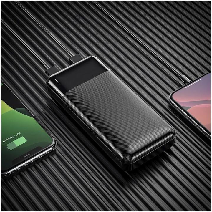 Actual product image Hoco External battery Power Bank J72A 20000mAh black (20000 mAh)