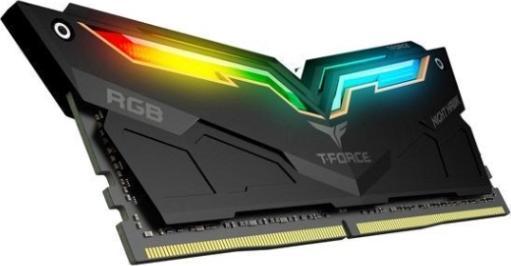 Produktbild Team Group T-FORCE Team Night Hawk RGB memory module GB DDR4 ECC (DDR4-RAM)