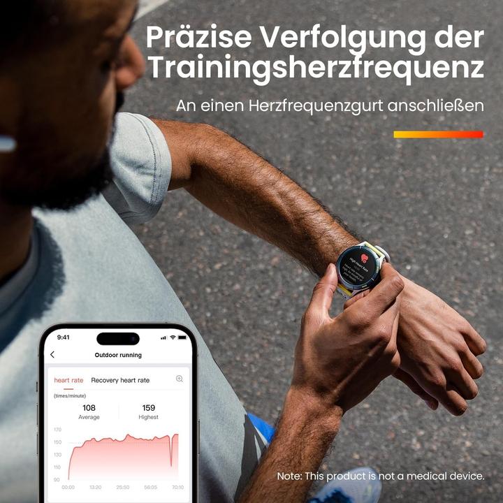 Actual product image Amazfit Cheetah (46.70 mm)