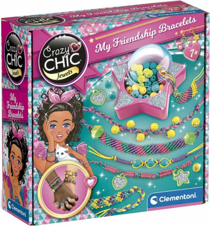 Immagine prodotto Clementoni Set Di Bellezza Giocattolo I Miei Braccialetti Dell'Amicizia