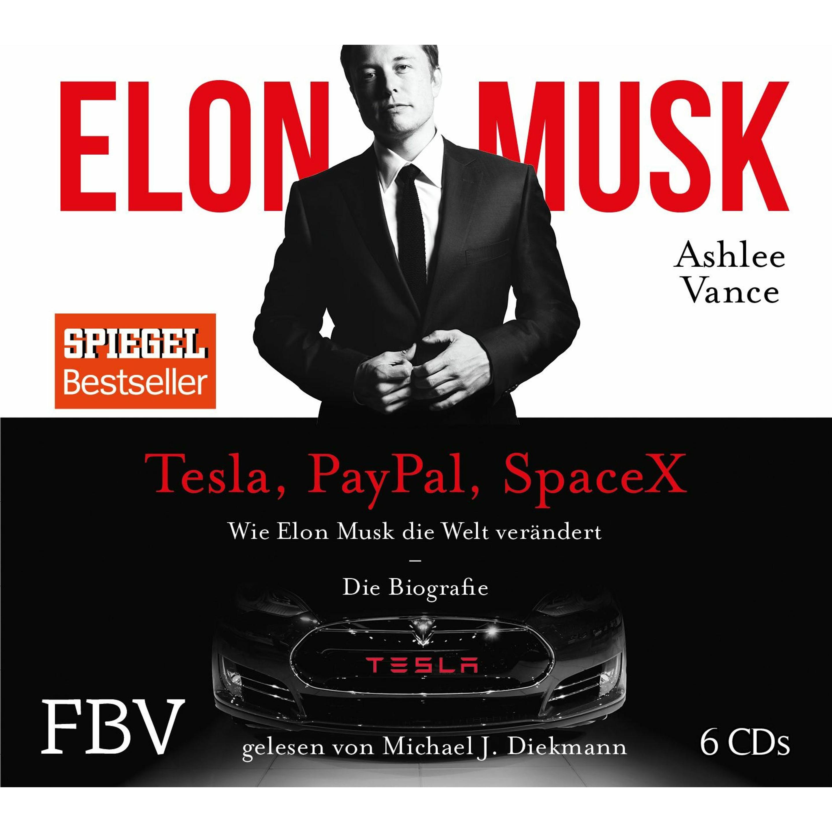 Elon Musk, Fachbücher von Elon Musk, Ashley Vance