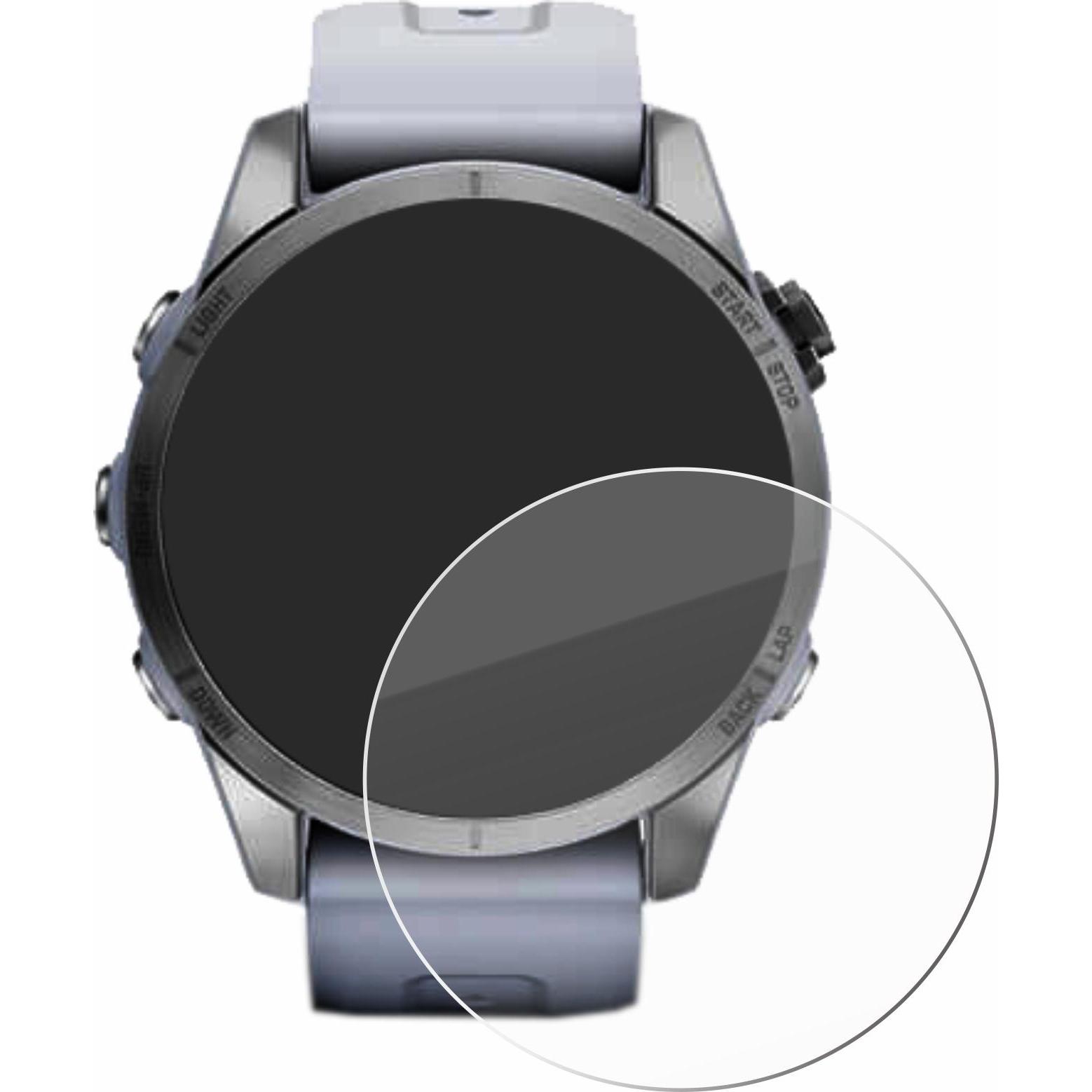 Thumbnail - Savvies Panzerglas Hartglas Displayschutz, Smartwatch Schutzfolie, Transparent