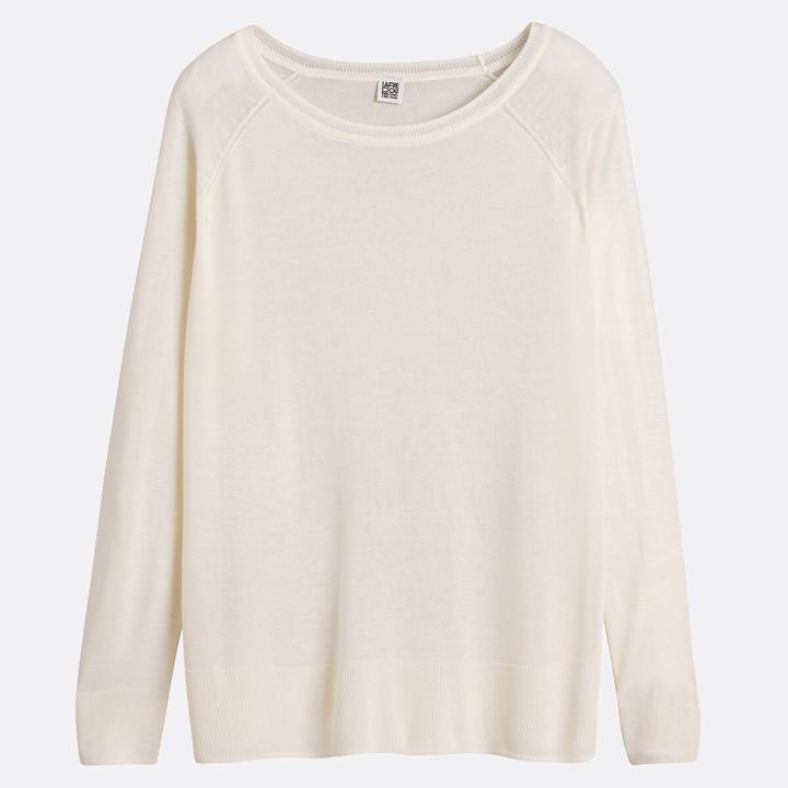 Produktbild La Redoute Collections Pullover mit Rundhalsausschnitt aus Feinstrick (S)