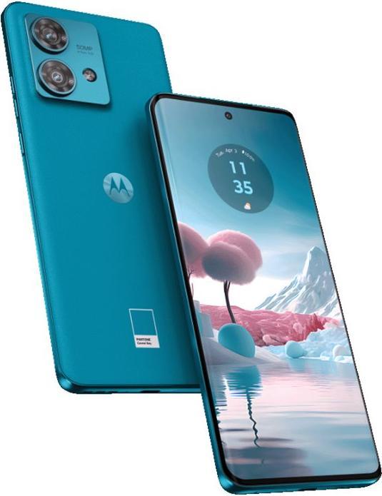 Produktbild Motorola Edge 40 Neo (256 GB, Caneel Bay, 6.55", SIM + eSIM, 5G)