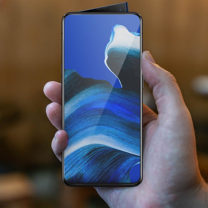 Produktbild Avizar Kristallklare Folie, Glas-Displayschutz (1 Stück, Oppo Reno 2)