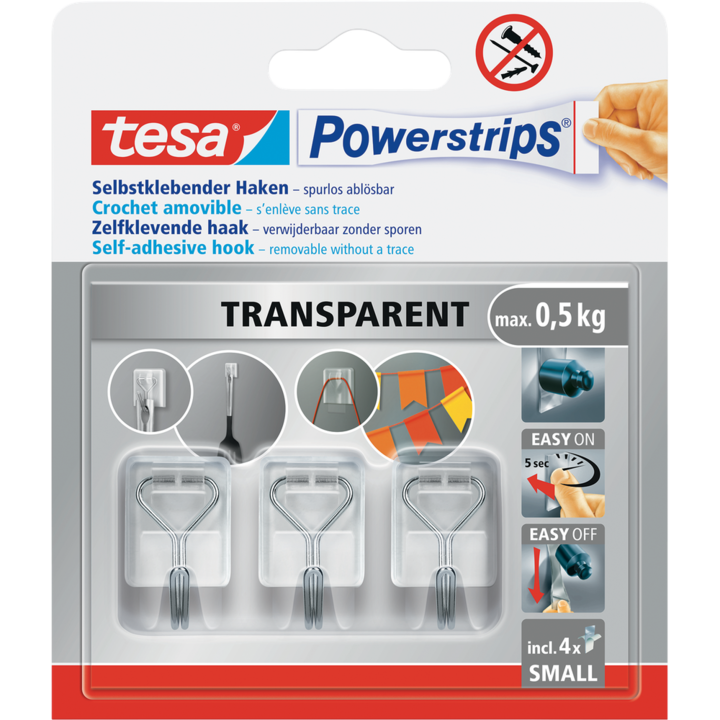Produktbild tesa Powerstrips Klebehaken Small