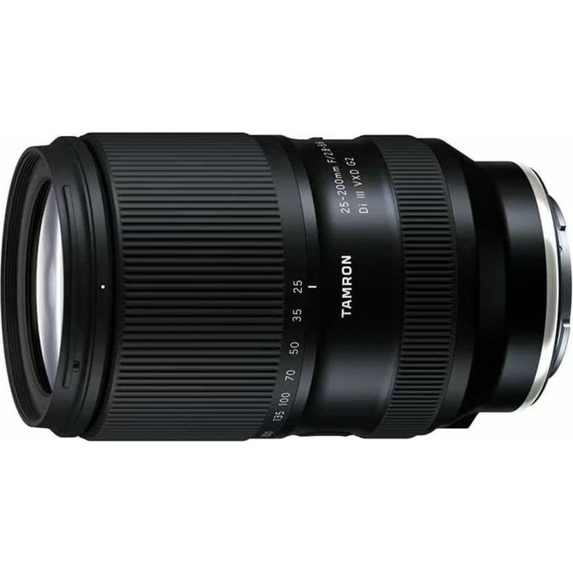 Tamron 25-200mm F/2.8-5.6 Di III VXD G2 Sony (Sony E, APS-C / DX, Vollformat), Objektiv, Schwarz