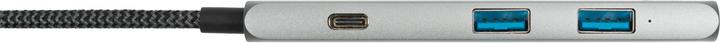 Image du produit Xtorm Câble USB-C Hub braide 4 en 1 (USB-C, 4 ports)