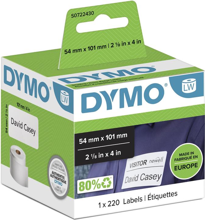 Dymo Etichette adesive 99014 (5.40 cm)