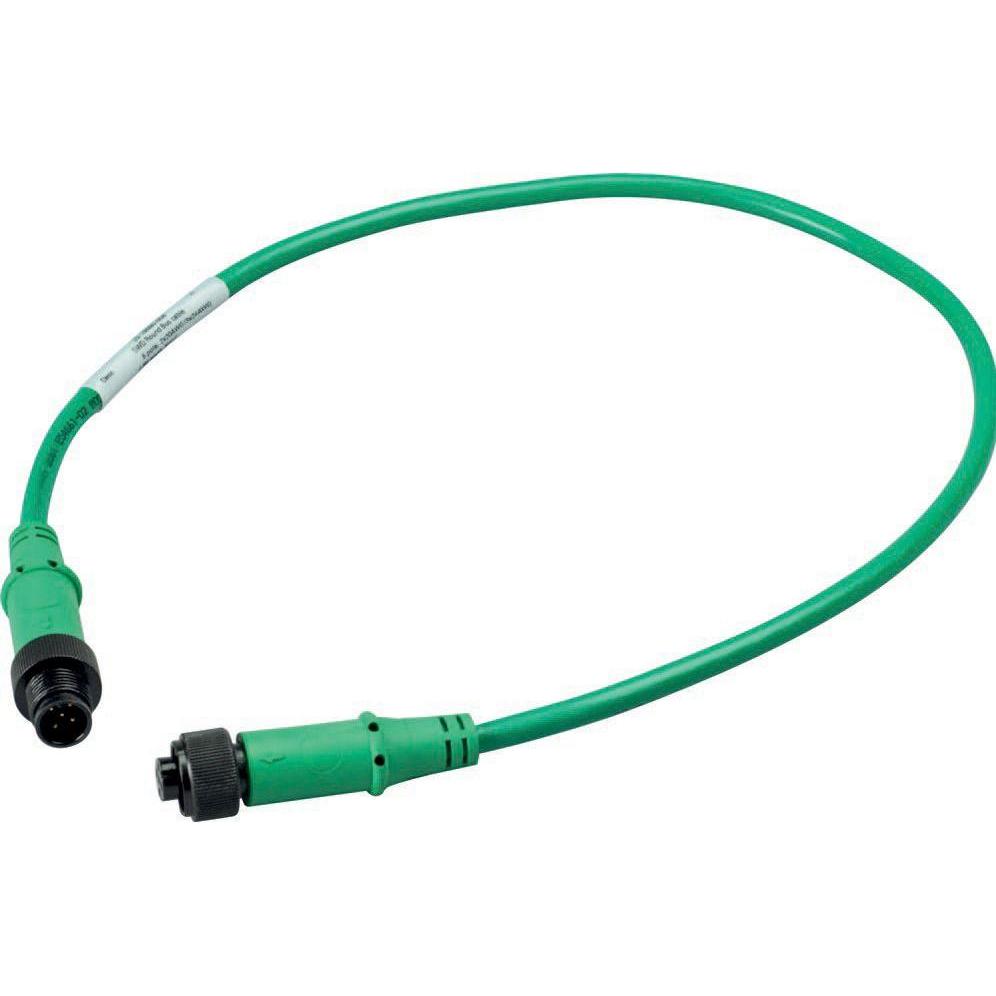 Eaton, Kabelleitung, SWD-Rundleitung IP67, 0,6 m, 5-polig, konfektioniert mit Stecker M12 und Buchse M12 174762 (0.60 m)