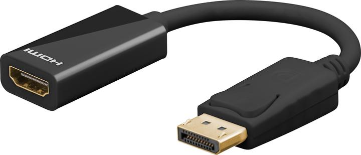 Produktbild Goobay DisplayPort — HDMI (Typ A) (0.10 m)