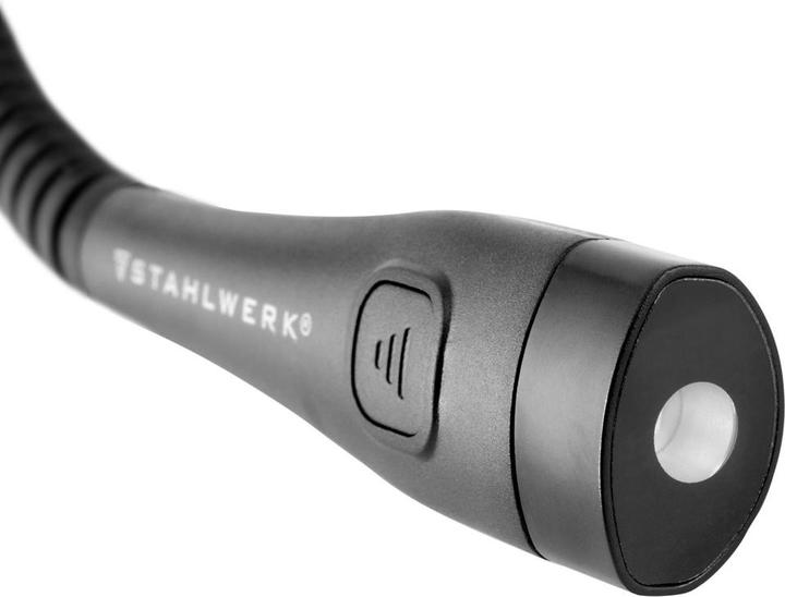 Stahlwerk LED Hals-Leselampe HL-30 ST mit 0,5 Watt, bis zu 60 Lumen, 80 Stunden (60 lm)