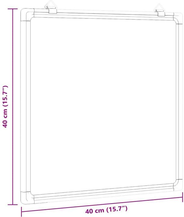 Image du produit vidaXL Whiteboard (40 x 40 cm)