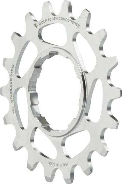 Actual product image Wolf Tooth Stainless steel single speed sprocket, 20 t, silver (20)