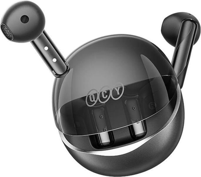 QCY TWS AilyBuds Clear T32 Headphones (black) (22.50 h, Wireless)