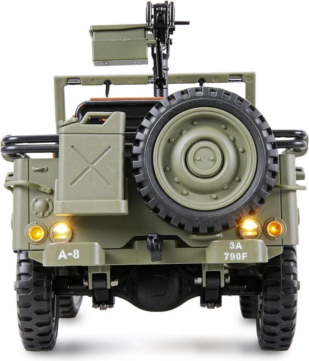 Produktbild Amewi Jeep Willys MB Scale Crawler 4WD 1:14 RTR grün (RTR Ready-to-Run)