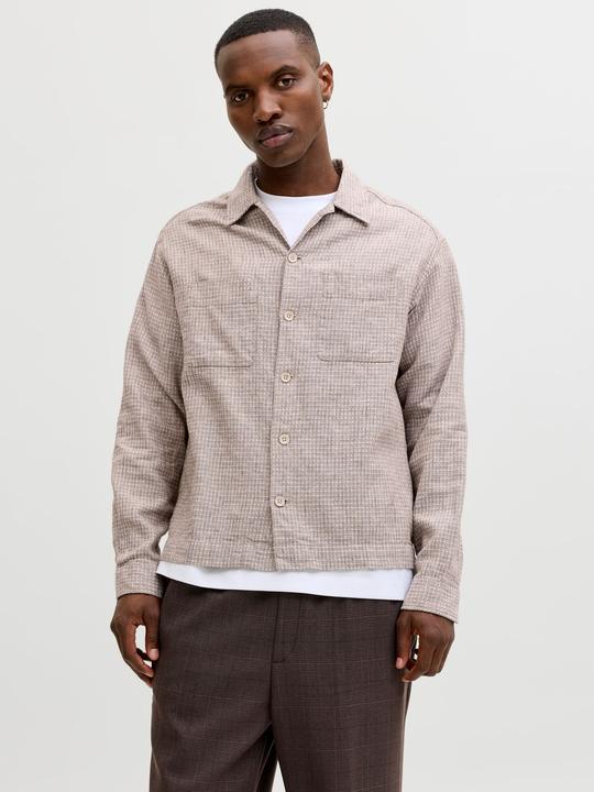 Immagine prodotto Jack & Jones Jprblamatt Linen Blend L/S Overshirt Sn (S)