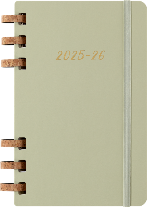 Produktbild Moleskine 12mSpiralStudi 25/26 LG Kiwi (15 x 21 cm, Englisch)