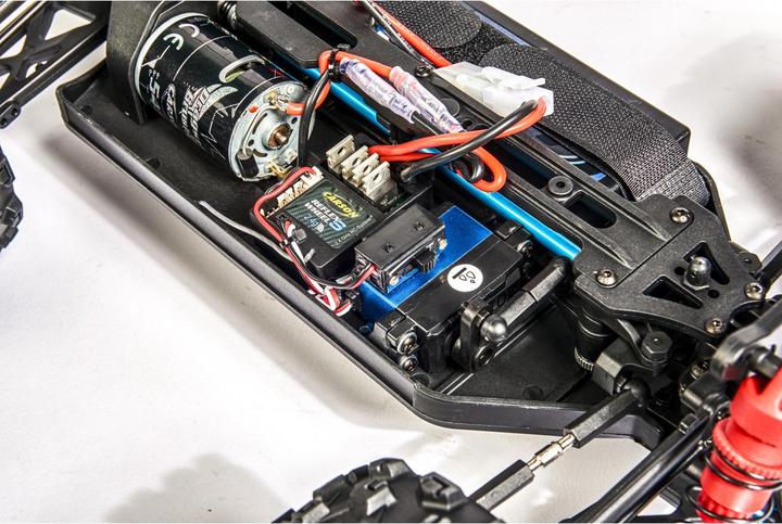 Image du produit Carson X10 Monster Warrior XL 2.0 Electro Brushed Monster Truck 4WD 1:10 100%-RTR (RTR Prêt à fonctionner)