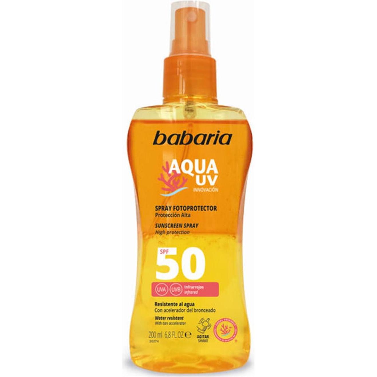 Babaria, Sonnencreme, Sol Spray Fotoprotector Bifásico Fp50 200ml (Sonnenspray, SPF 50, 200 ml)