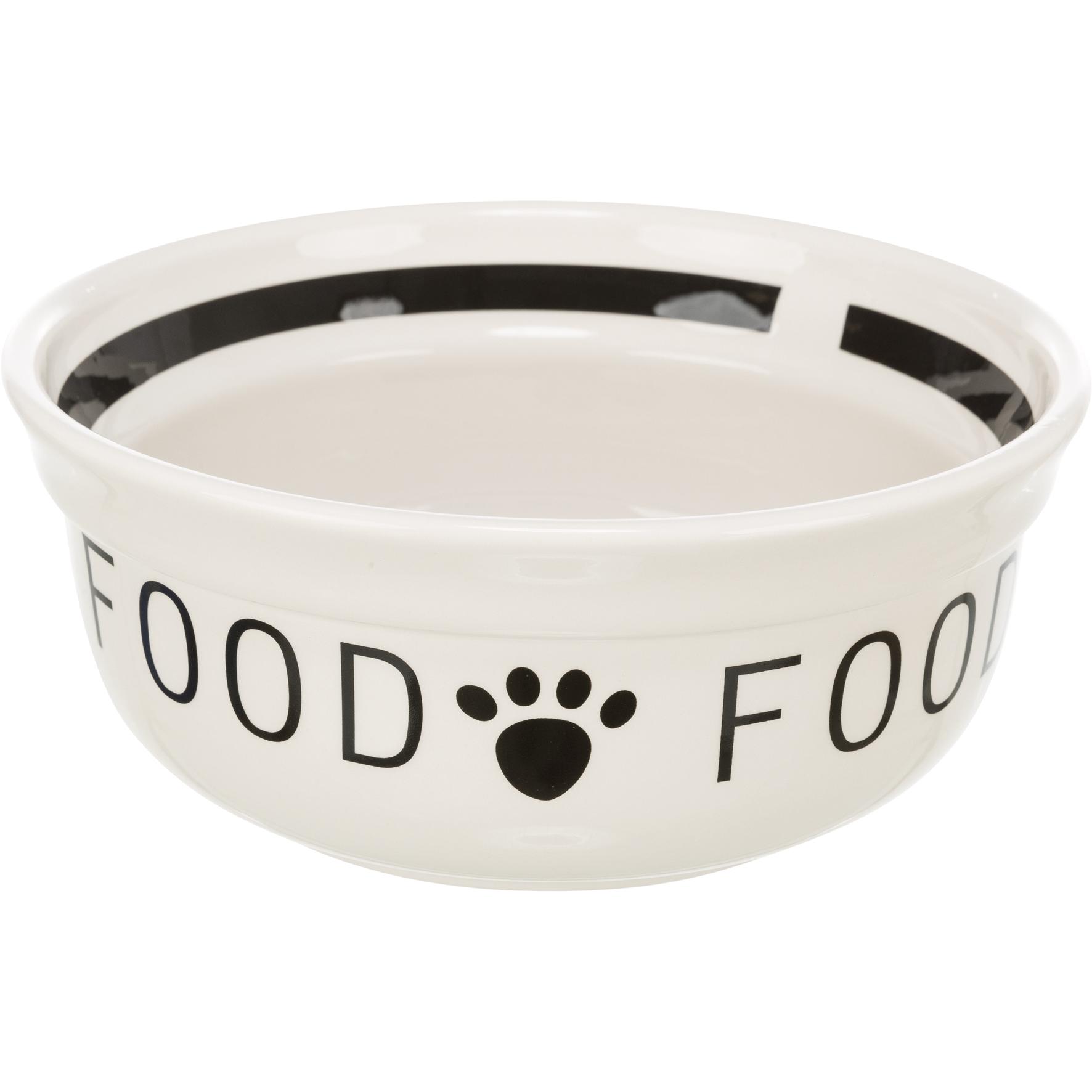Comparer les prix de Trixie Voerbak Hond Food Keramiek Wit / Zwart - 1,6 Ltr 20 Cm (160 cl), Gamelle